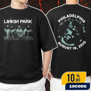 Linkin Park From Zero World Tour Philadelphia Event Tee Official Merchandise On August 16 2025 At Xfinity Mobile Arena Unisex T-Shirt Merchandise