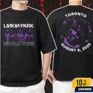 Linkin Park From Zero World Tour Toronto 2025 Exclusive Merch Tee At Scotiabank Arena In Canada On August 8th 2025 Classic Two Sides T-Shirt