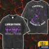 Linkin Park From Zero World Tour Toronto 2025 Exclusive Merch Tee At Scotiabank Arena In Canada On August 8th 2025 Wash Two Sides T-Shirt