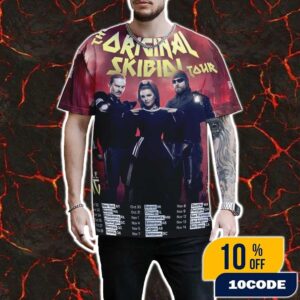 Little Big Band The Original Skibidi Tour 2025 North America Dates And Cities All Over Print Unisex T-Shirt