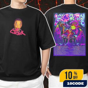 Lust Sick Puppy With Special Guest pinkshift Fall Tour 2025 LSP-Inspired Looks For Halloween October Poster Tour Dates Unisex T-Shirt Merchandise