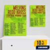 Melvins And Redd Kross Stop Your Whining Tour UK EU USA 2025 Poster Tour Dates Poster Canvas