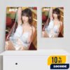 Miss Maxim Korean Magazine Contest Season 16 2025 Round 3 Aesoon Model Streamer BJ Succubus Concept Photoshoot B-Cut Poster Canvas