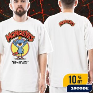 Monoeyes Rush Ball 2025 Music Festival Monster Mascot Tee Unisex T-Shirt Merch
