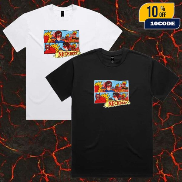 Neck Deep 10 Years Of Life’s Not Out To Get You Celebrate Limited Edition Unisex T-Shirt