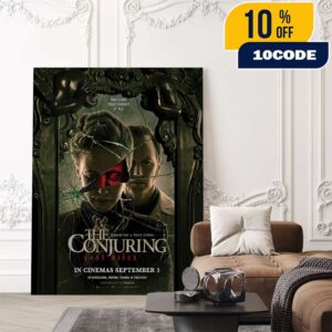 New Poster For The Final Conjuring Last Rites Based On A True Story September 5 2025 Poster Canvas Home Decor