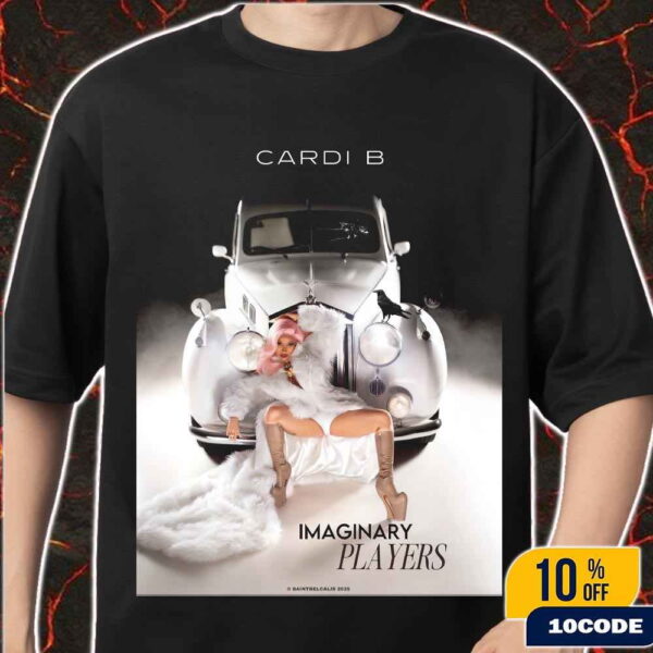 New Single Imaginary Players Cardi B Release On August 2025 Classic T-Shirt