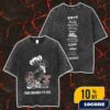Green Day South America 2025 Poster Tour Dates Merch Unisex Two Sided Washed T-Shirt