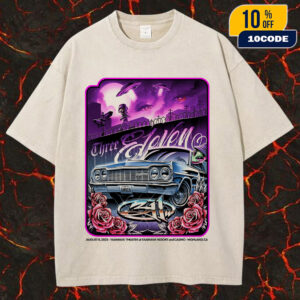 Official 311 Band Poster Concert August 8 2025 At Yaamava’ Theater Highland California Unity Summer Tour 2025 Artwork By Maxxer242 Unisex Washed Tee