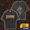 Motorhead Greed Tee Version Ace Of Spades Warpig Logo Merch Unisex Two Sided Washed T-Shirt