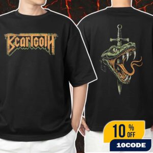 Official Beartooth Band Serpent Boxy Unisex T-Shirt Merchandise