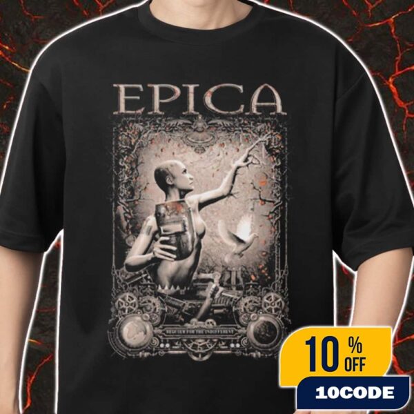 Official Epica Requiem For The Indifferent Merch Unisex T-Shirt
