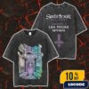 Official Ghost Skeletour World Tour August 9 2025 At Las Vegas MGM Grand Garden Arena Cyborg Artwork Version Merch Unisex Two Sided Washed T-Shirt