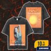 Queens Of The Stone Age The End Is Nero Tour August 1 2025 At Arena Riga Latvia Poster Event Artwork By Andre Poise Merch Unisex Two Sided Washed T-Shirt