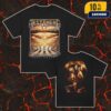 Official Testament Perilous Nation 2025 Tour Unisex Double Sides With Tour Dates Backprint T-Shirt
