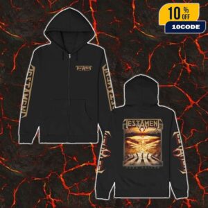 Official Testament Para Bellum Unisex Zip Up Hoodie