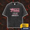 Nine Inch Nails Poster Show At The Xcel Energy Center Artwork By NIGHT SWIM On August 17 2025 Saint Paul Minnesota Merch Unisex Two Sided Washed T-Shirt