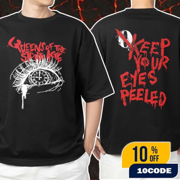 Queens Of The Stone Age Keep Your Eyes Peeled 72 Hours Unisex T-Shirt Merchandise