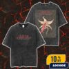 Official Hwasa Live Tour Twits 2025 Double Sides With Tour Schedule Backprint Merch Unisex Two Sided Washed T-Shirt