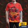 The Offspring Supercharged Worldwide In ’25 Tour On August 26 2025 At Isleta Amphitheater Albuquerque NM Poster Event Artwork By Brian Allen All Over Print Graphic T-Shirt, Hoodie