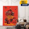The Offspring Supercharged Worldwide In ’25 Tour On August 26 2025 At Isleta Amphitheater Albuquerque NM Poster Event Artwork By Brian Allen Poster Canvas Home Decor