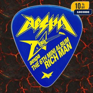 Rich Man The 6th Mini Album By aespa Guitar Pick