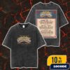 Motorhead Greed Tee Version Ace Of Spades Warpig Logo Merch Unisex Two Sided Washed T-Shirt