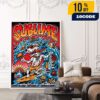 Official 311 Band Unity Tour 2025 On August 24 2025 At Kemba Live Outdoor Columbus Ohio With Badflower And Sitting On Saturn Poster Event Artwork By Dayne Henry Jr Landscape Poster Canvas
