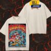 Official 311 Band Unity Tour 2025 On August 24 2025 At Kemba Live Outdoor Columbus Ohio With Badflower And Sitting On Saturn Poster Event Artwork By Dayne Henry Jr Washed T-Shirt
