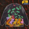 Green Day The Saviors Tour On August 27 2025 At Lima Peru Estadio San Marcos Zombie Raccoon Artwork By edzomby All Over Print Graphic T-Shirt, Hoodie