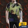 Taylor Swift The Life Of A Showgirl The Shiny Bug Collection Wintergreen And Onyx Marbled Album 2025 Cover All Over Print Unisex T-Shirt