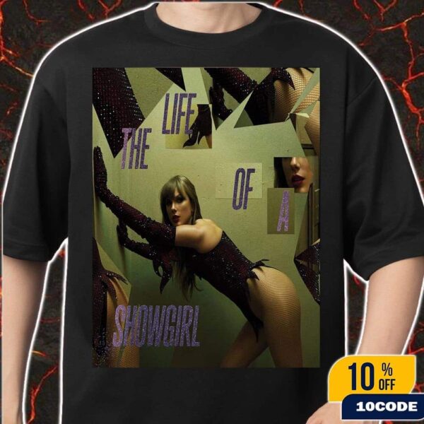 Taylor Swift The Life Of A Showgirl The Shiny Bug Collection Violet Shimmer Marbled Album 2025 Classic T-Shirt