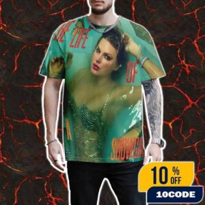 Taylor Swift The Life of a Showgirl New Album Out October 3, 2025 Fan Gifts All Over Print Unisex T-Shirt