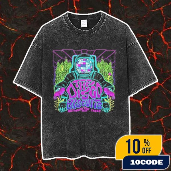 The Disco Biscuits Between The Trees 2025 Merchandise Show-exclusive Vintage Washed Unisex T-Shirt