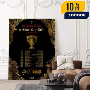 The Home Team The Crucible Of Life Fall Tour 2025 Line Up And Date List Fan Gifts Home Decor Poster Canvas