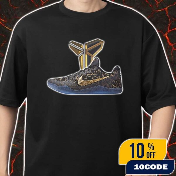 The Nike Kobe 11 Mamba Day Return In 2026 Kobe Bryant Legend Sneaker Merch Unisex T-Shirt