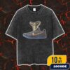 Travis Scott x Fragment Design x Air Jordan 1 Low OG Release On September 20th 2025 Sneaker Vintage Washed Unisex T-Shirt