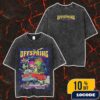 Green Day Comeback In Colombia The Saviors Tour North America 2025 August 24 At Vive Claro Distrito Bogota Poster Artwork By Edgar Jimenez Vintage Washed Unisex T-Shirt