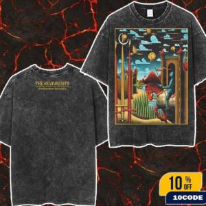 The Revivalists New Years Eve Show Poster In New Orleans Los Angeles At The Orpheum On December 31st 2025 Wash Two Sides T-Shirt