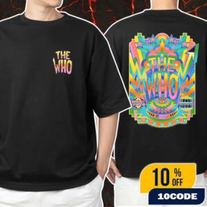 The Who Newark Event Show North American Farewell Tour 2025 On August 19 2025 At Prudential Center Newark New Jersey Unisex T-Shirt Merchandise