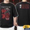 Trivium Ascendancy Tour T-Shirt 2025 Date Lists Merchandise Two Sides Tee
