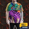 Trivium Struck Dead Dragon Eye Tie Dye T-Shirt New Song Release On October 31st 2025 Merch Tee Two Sides