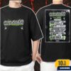 Wu-Tang Clan Raekwon and Mobb Deep North American Tour 2025 Celebrating 30 Years of Only Built 4 Cuban Linx Date List Classic Two Sides T-Shirt
