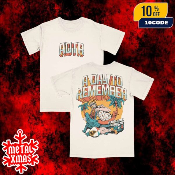 A Day To Remember ADTR Florida Crazy Across The US Cartoon Artwork Unisex T-Shirt