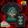 Alestorm Merch Collection USA Tour 2025 Tourshirt USA 1 Two Sides With Tour Dates Backprint Unisex T-Shirt