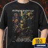Official Powerwolf 2025 North American Tour With Dragonforce Blood Moon Total Lunar Eclipse Poster 7 September 2025 Merch Unisex T-Shirt