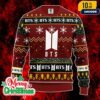 Carlsberg Beer Ugly Christmas Sweater Green Knit Holiday Party Jumper with Bottle Print Reindeer and Snowflake Design