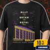 Billy Strings And Bryan Sutton With Royal Masat September 17 2025 At The Signal Concert Hall Chattanooga Tennessee Poster Artwork By Andy Bird Merch Unisex T-Shirt