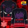 Black Sabbath Ugly Christmas Sweater Master Of Xmas Knit Jumper Holiday Pattern Red Purple Rock Band Festive Pullover