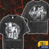 Ice Nine Kills Kim Dracula Tee Tasmanian Devil In A Tour Bus Fire 2025 Merch Wash T-Shirt